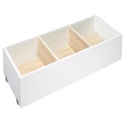 Sauthon Têtes De Lits Et Accessoires De Lits Enfants Tiroir De Lit évolutif 32x102x40cm En Bois Blanc