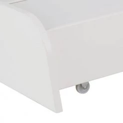 Maisons Du Monde Têtes De Lits Et Accessoires De Lits Enfants Tiroir De Lit évolutif Blanc à Roulettes 125x95x22 -Lits bébé Soldes tiroir de lit evolutif blanc a roulettes 125x95x22 1000 6 38 206063 3