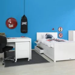 Bopita Têtes De Lits Et Accessoires De Lits Enfants Tiroir De Rangementlot De 2 Blanc -Lits bébé Soldes tiroir de rangementlot de 2 blanc 3