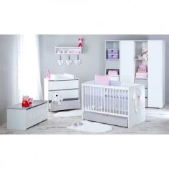 Little Sky By Klups Têtes De Lits Et Accessoires De Lits Enfants Tiroir Pour Lit Bébé 60x120 Gris -Lits bébé Soldes tiroir pour lit bebe 60x120 gris 2