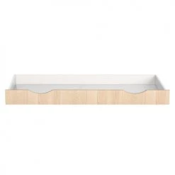Home Maison Têtes De Lits Et Accessoires De Lits Enfants Tiroir Pour Lit Enfant Java En Bois Blanc 140x62x14