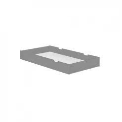 Pinio Têtes De Lits Et Accessoires De Lits Enfants Tiroir Pour Lit évolutif 70x140 Gris