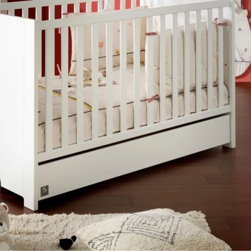 Sauthon Têtes De Lits Et Accessoires De Lits Enfants Tiroir Pour Little Big Bed 140x70 En Bois Blanc 4 Sauthon Têtes De Lits Et Accessoires De Lits Enfants Tiroir Pour Little Big Bed 140x70 En Bois Blanc – Image 2