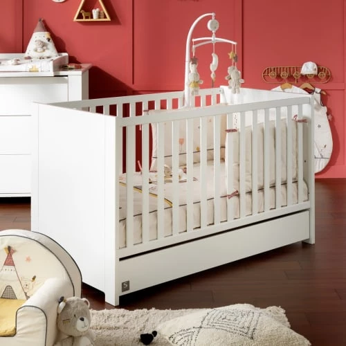Sauthon Têtes De Lits Et Accessoires De Lits Enfants Tiroir Pour Little Big Bed 140x70 En Bois Blanc 5 Sauthon Têtes De Lits Et Accessoires De Lits Enfants Tiroir Pour Little Big Bed 140x70 En Bois Blanc – Image 3